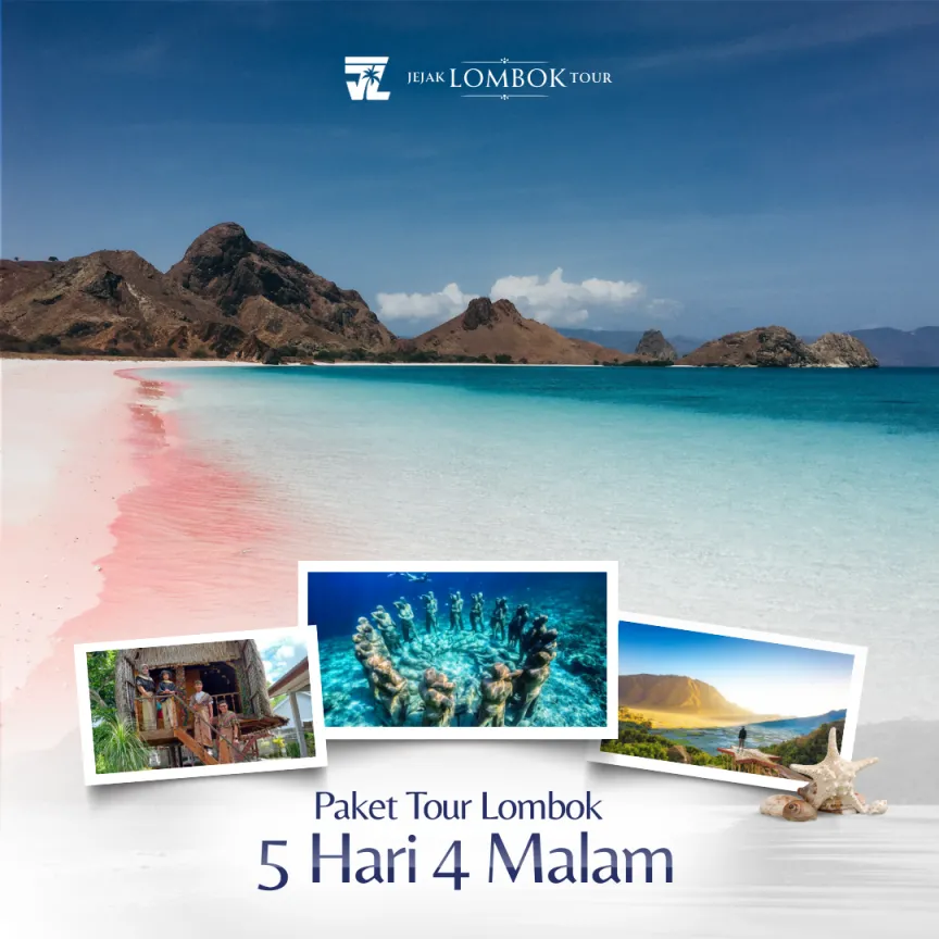 Paket Tour Lombok 5 Hari 4 Malam